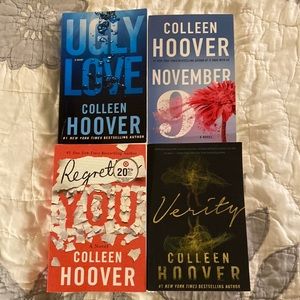 Colleen Hoover Books (6) EUC  *also willing to sell separately*
